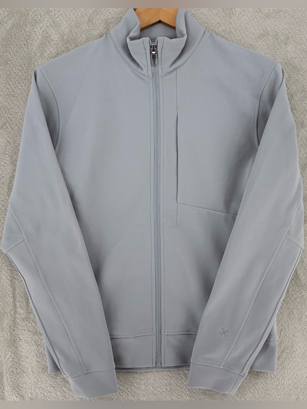 lululemon Women’s Gray Full Zip Performance Jacket Zip Pockets